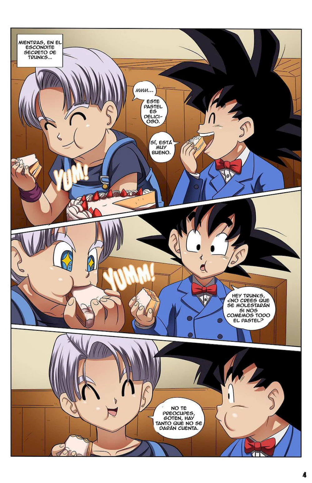 Bulma y Oolong se fusionan | xKomics